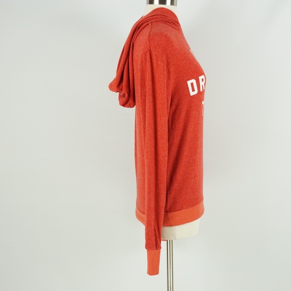 Wildfox Red USA Drinking Team Hooded Sweatshirt XS - Picture 6 of 8